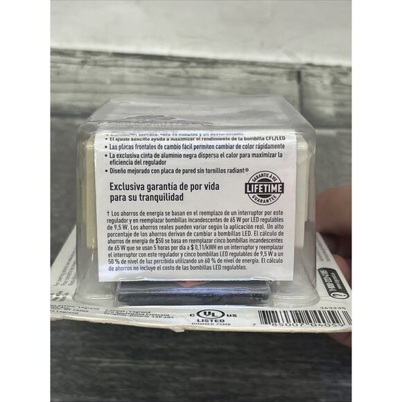 Legrand Pass & Seymour Wide Slide Dimmer Single Pole WSCL450TCCCV4. {3}. - Picture 11 of 13